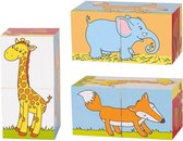 Goki Cube puzzle, animals