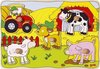 Goki 5-delige puzzel op de boerderij