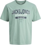 JACK & JONES- JJELOGO TEE SS O-NECK 2 COL SS26 SN JNR - Jongens - T-shirt