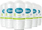 Bol.com Odorex Natural Fresh Anti-Transpirant Deodorant roller - 6x 50ml - Voordeelverpakking aanbieding
