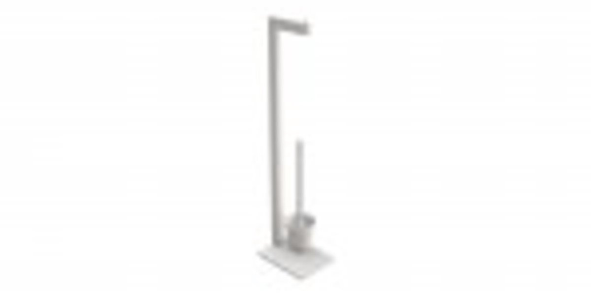 Papier- en borstelhouder wit TECHNIC