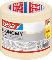 tesa schilderstape Professional - schilderstape van dun washi-papier voor bijzonder nauwkeurig maskeren tijdens schilderwerkzaamheden - voor binnen en buiten - 50 m x 30 mm