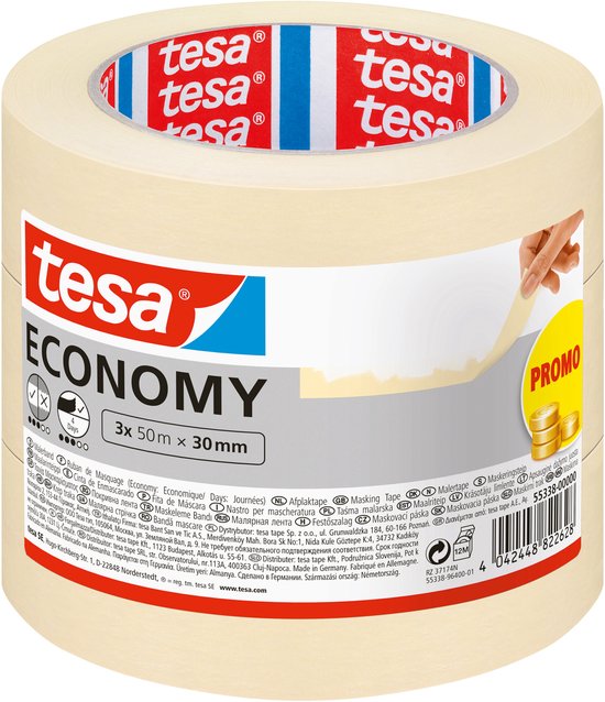 Tesa Afplake 55338 basic promo 30mmx50m 2+1