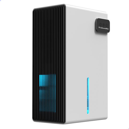 AG240 Luchtontvochtiger - Luchtreiniger - Dehumidifier - Grote watertank 2.5L capaciteit, 800ml/D ontvochtiging, 10-35m2 bereik -energiezuinig, verlichting 7 kleuren - Voor huis, kamer, badkamer & kelder