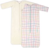 Puckababy Slaapzak 4 Seizoenen Baby - Zomerslaapzak en Winterslaapzak (6m-2,5j) - TOG 0.25 tot TOG 2.5 - Funky Lines
