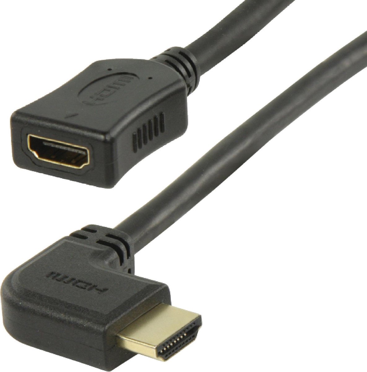 HDMI adapter - 90° haaks naar links - versie 1.4 (4K 30Hz) - 0,15 meter