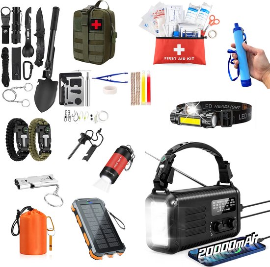 DreamGoods Noodpakket – Premium 30-delige Survival Kit
