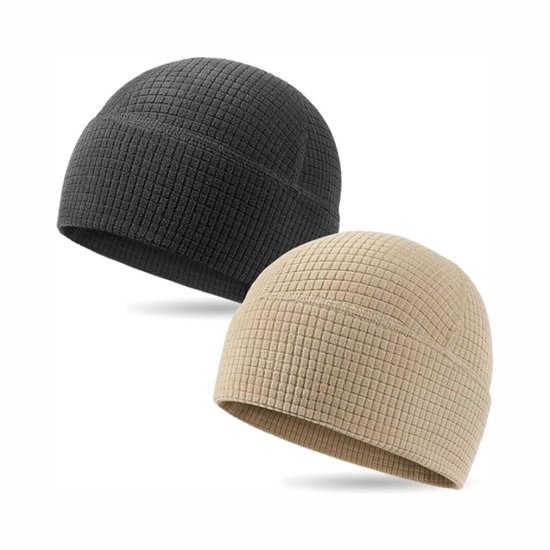 Helmmuts Beanie – Rekbare, Ademende Fietsmuts voor Heren & Dames – Beige