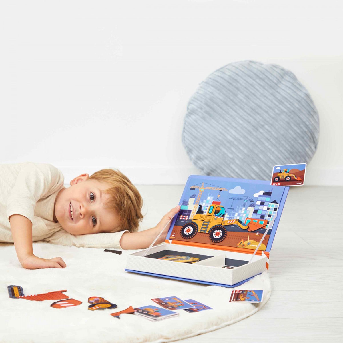 Janod - Magnetibook - Constructie - Magneetboek Speelset — afbeelding 3