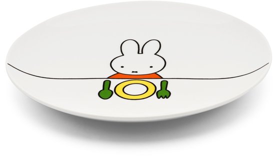 Zilverstad - Kinderservies nijntje 6-delig porselein/RVS 18/10 van Zilverstad — afbeelding 3