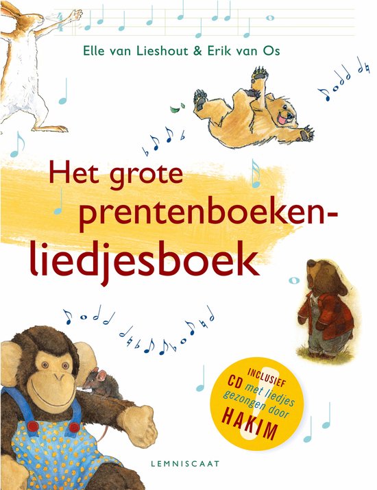 Het grote prentenboekenliedjesboek - cover