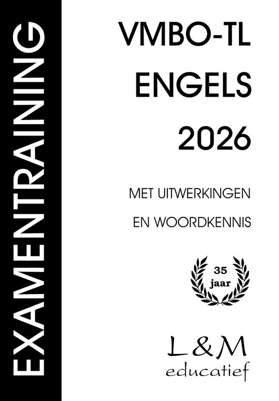 Examentraining Engels Vmbo-tl 2026 - cover