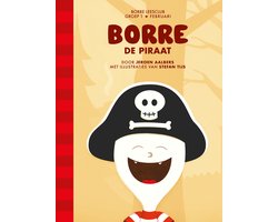 Omslag van De Gestreepte Boekjes - Borre de piraat
