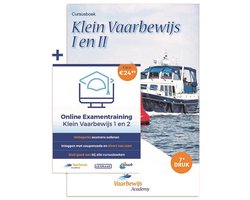 Vaarbewijs Academy Cursusboek Klein Vaarbewijs I en II + Online Examentraining