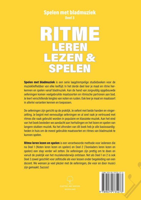 Spelen met Bladmuziek 3 - Ritme leren lezen en spelen