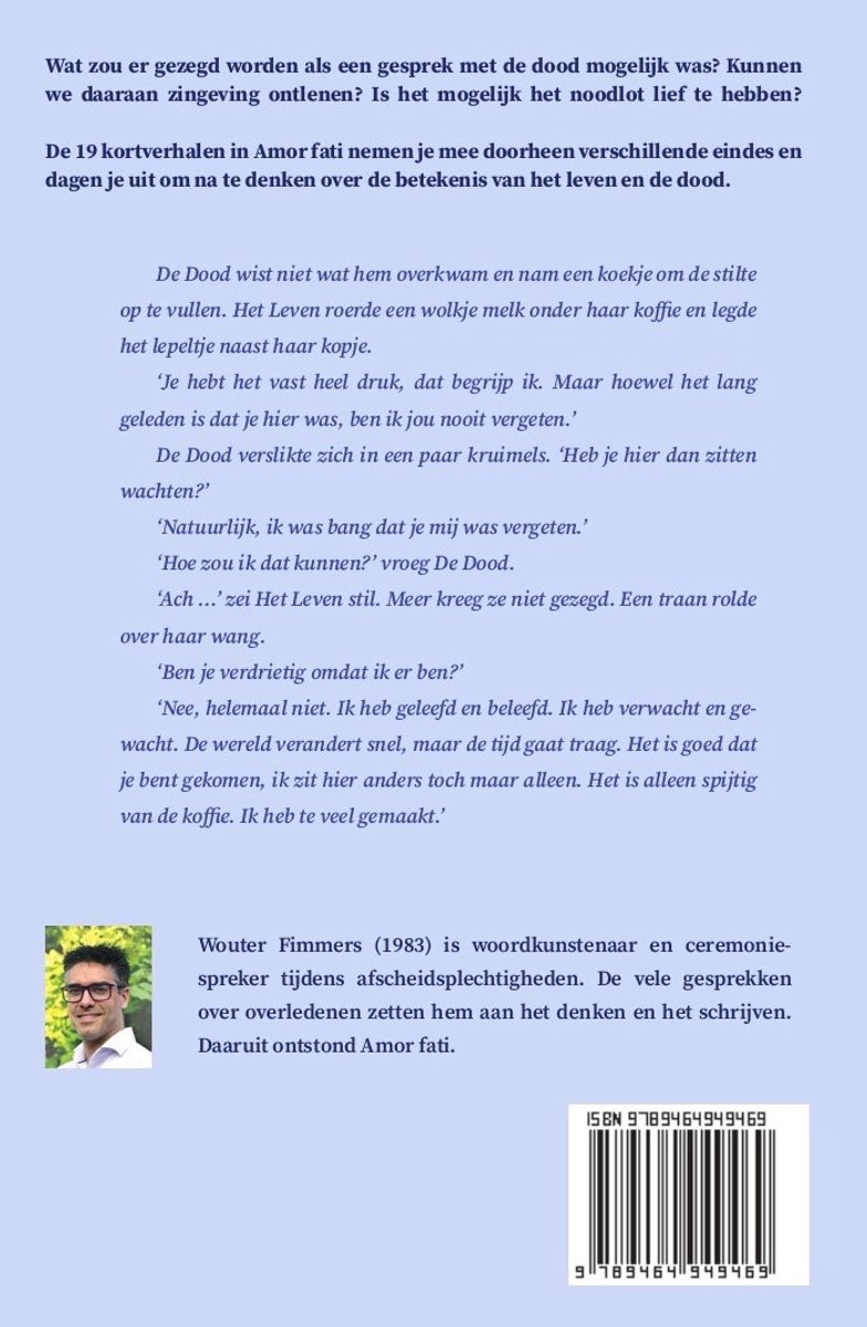 Amor fati - back cover