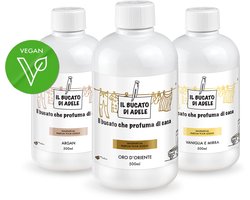 Il Bucato di Adele Wasparfum Argan 500ml - Oosters 500ml - Vanille & Mirre 500ml