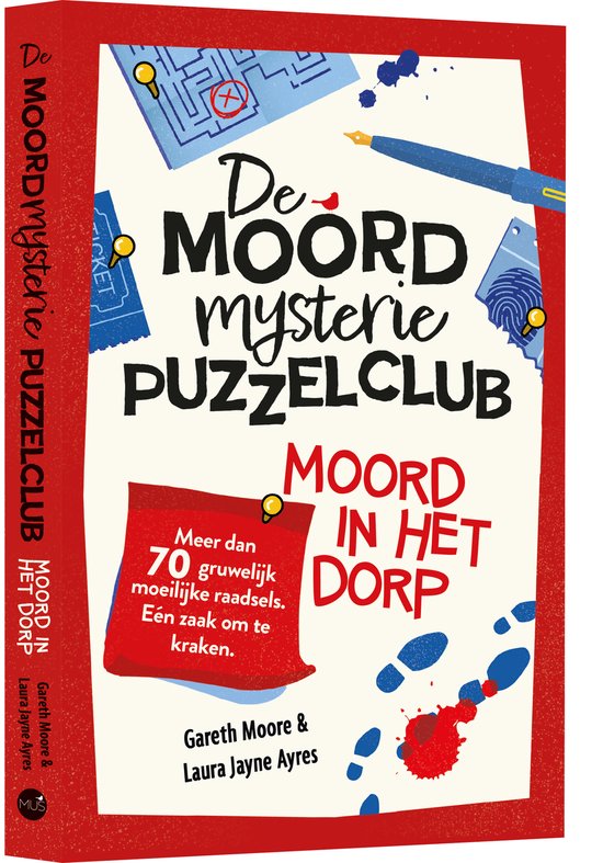 De moordmysterie puzzelclub 1: Moord in het dorp