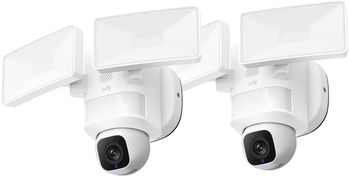 Eufy Security E30 Floodlight Camera 2-Pack met 2K Video - ANKER TECHNOLOGY (UK) LTD - €275,00