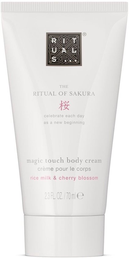 Rituals The Ritual of Sakura Magic Touch Body Cream Bodycrème 70ml - Travel Size