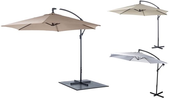 Aktive 62107 – Parasol carré 164 x 164 cm protection UV50 Beach – Bleu