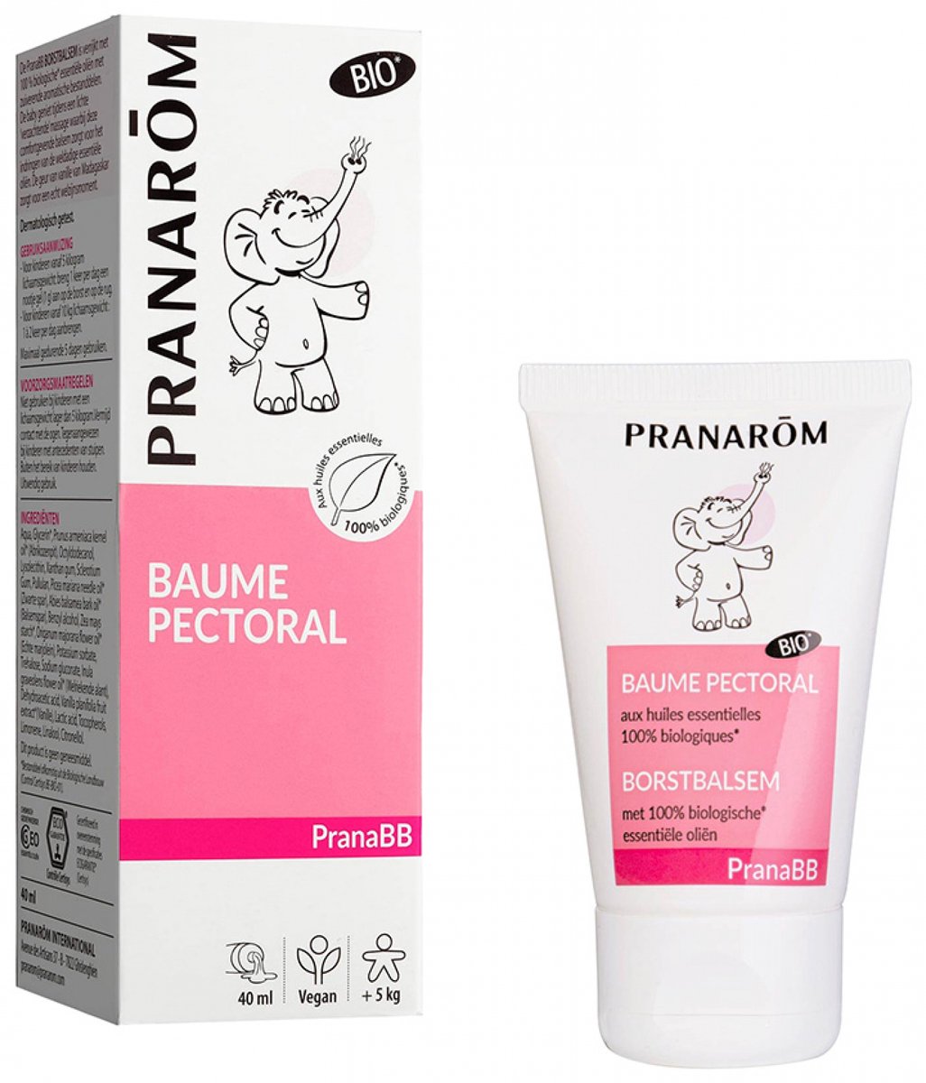 Goedkoopste Pranabb Borstbalsem Tube 40ml Pranarom