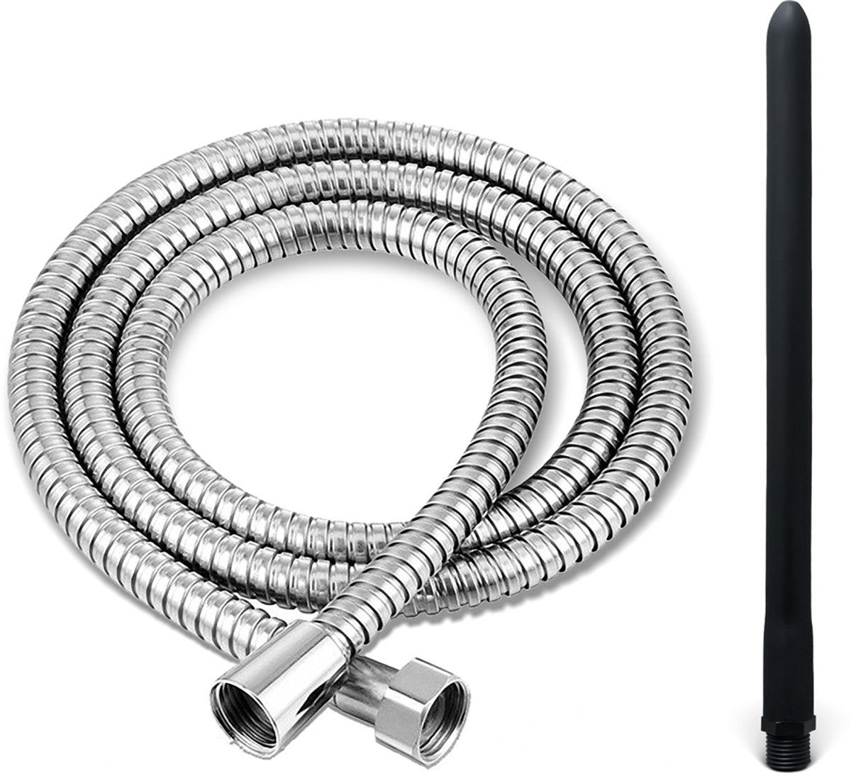 Hygiënische Douche Reiniger – Metalen Slang & Comfortabele Nozzle – Anaal & Vaginaal