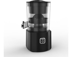 Elektrische Citruspers – Stil & Compact – Met Deksel, Anti-drup Systeem, Automatische Rotatie & Kabelopslag – Voor Sinaasappel, Citroen, Limoen