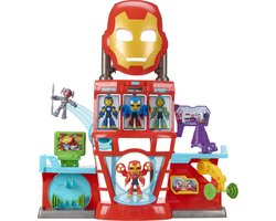 foto van Marvel Iron Man and his Awesome Friends, Iron Quarters - Speelset