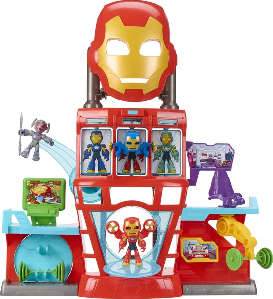 Marvel Iron Man and his Awesome Friends, Iron Quarters - Speelset