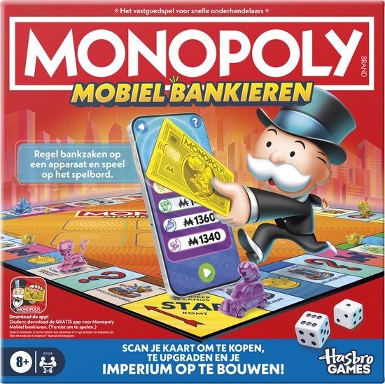 Monopoly Mobiel Bankieren - Gezelschapsspel