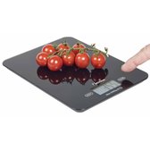 Bestron digitaale Keukenweegschaal met LCD-display, voor tot 5 kg, inclusief batterijen, kleur: Zwart