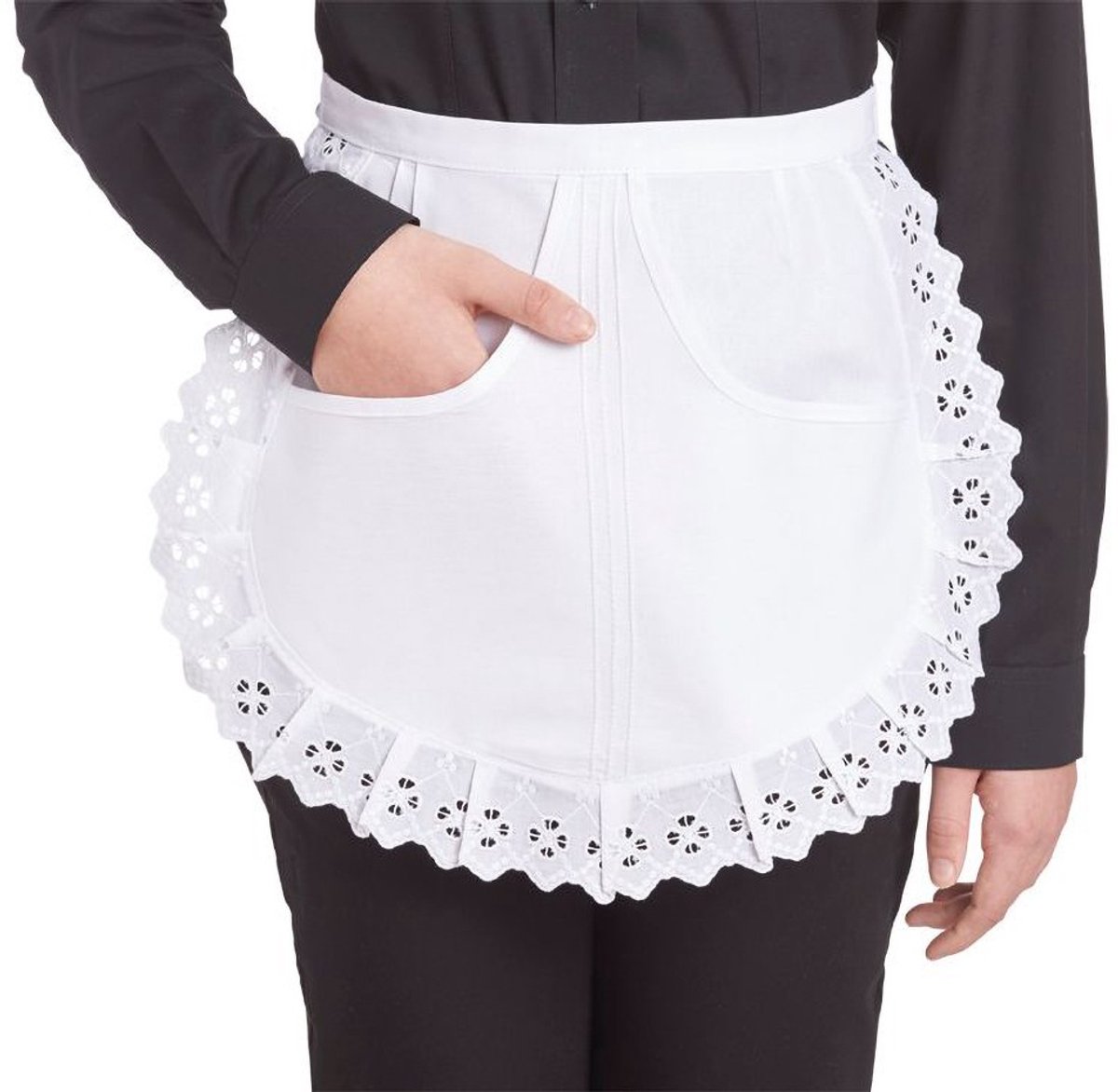 Leiber Damen Servierschürze 02/69/01 Weiß