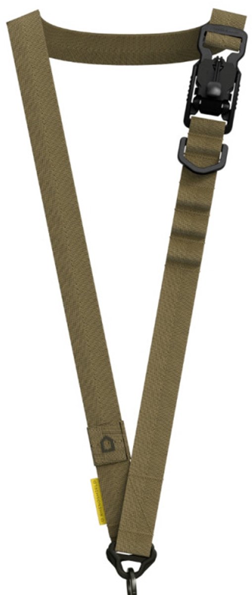 Rhinoshield, Verstelbare geweven nylon telefoon nekband, Beige