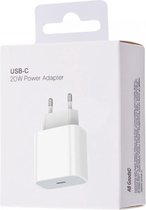 AB Goods USB-C Adapter 20W – Adapter – Snellader - Universele USB-C Oplader – Wit