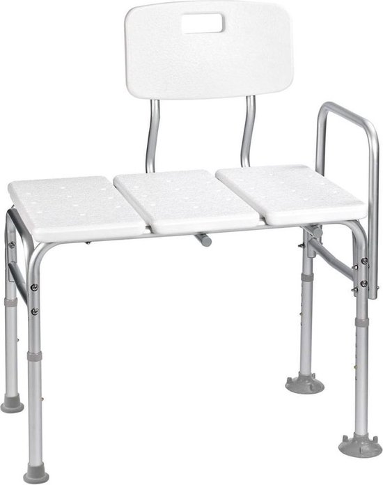 Ridder Pro badkamerkruk verstelbaar wit , dé Sanitairwinkel