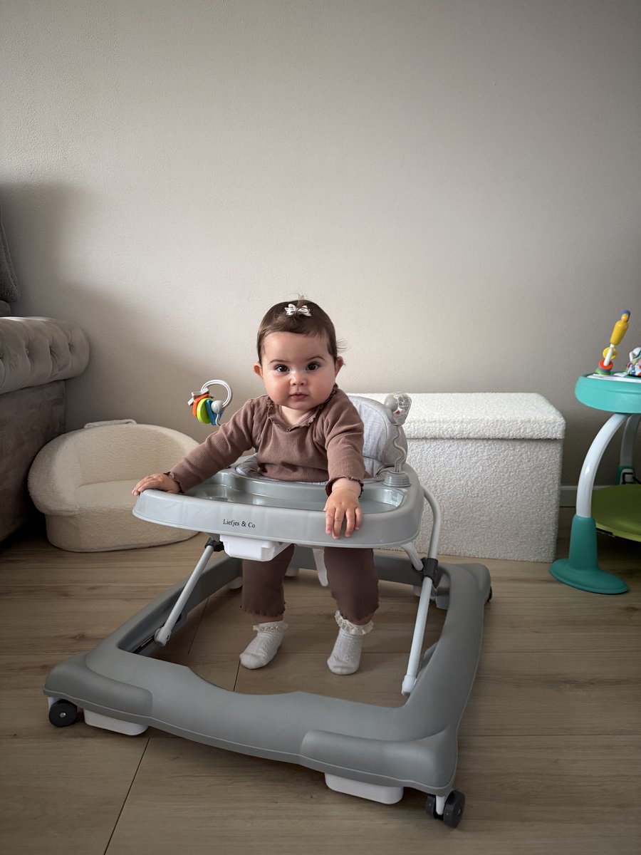 Liefjes & Co Loopstoel - Babywalker Grijs – foto 4