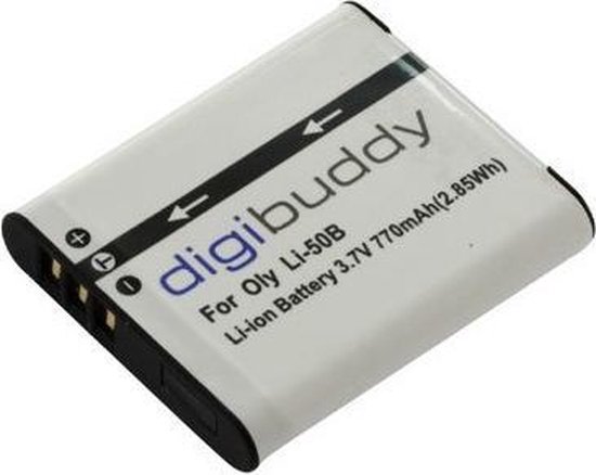 Digibuddy accu Olympus LI-50B / Pentax D-Li92 / Ricoh DB-100
