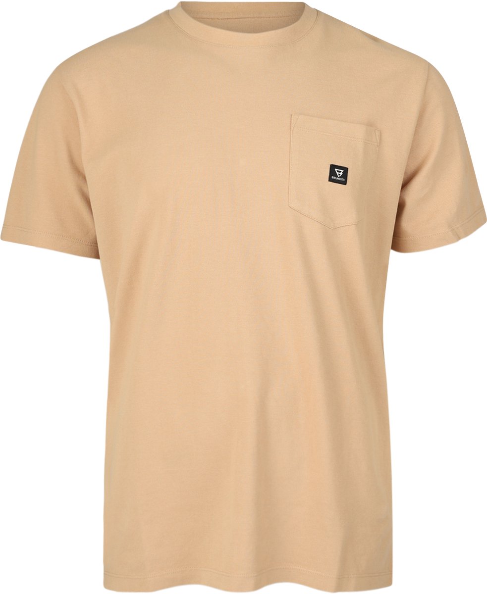 Brunotti Axle-Pique T-Shirt T-Shirt Heren 100% Katoen S Ginger