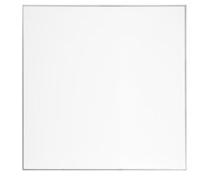 DESQ® Whiteboard - Magnetisch - Aluminium Ultra-Thin Frame - Onzichtbaar montagesysteem - Zwevende 3D look - 50 x 50 cm