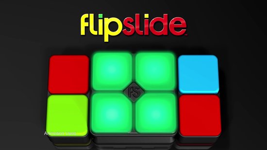 Flipslide - Elektronisch handspel - Draai schuif en los lichtpuzzels op