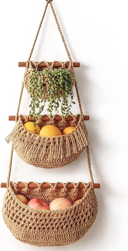4 stuks fruitmand muur opknoping mand voor fruit en groenten 4 stuks fruitmand muur opknoping mand voor fruit en groenten