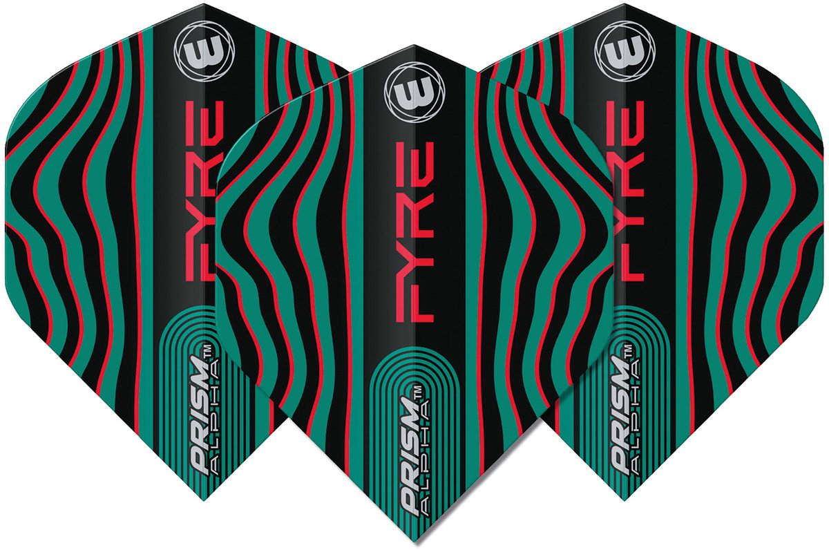Winmau Prism Alpha Fyre Green - Dart Flights