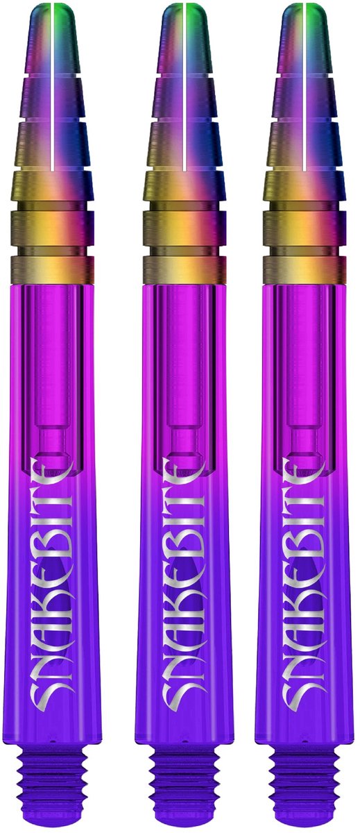 Red Dragon Nitrotech Ionic Snakebite Purple Dipped - Dart Shafts Inbetween