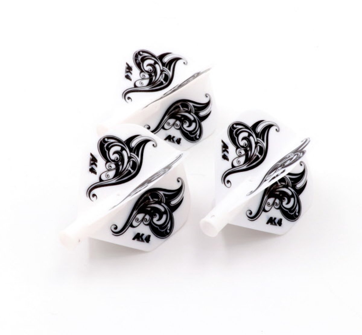 Cuesoul - Tero Flight System AK4 Flower - White Standard - Dart Flights