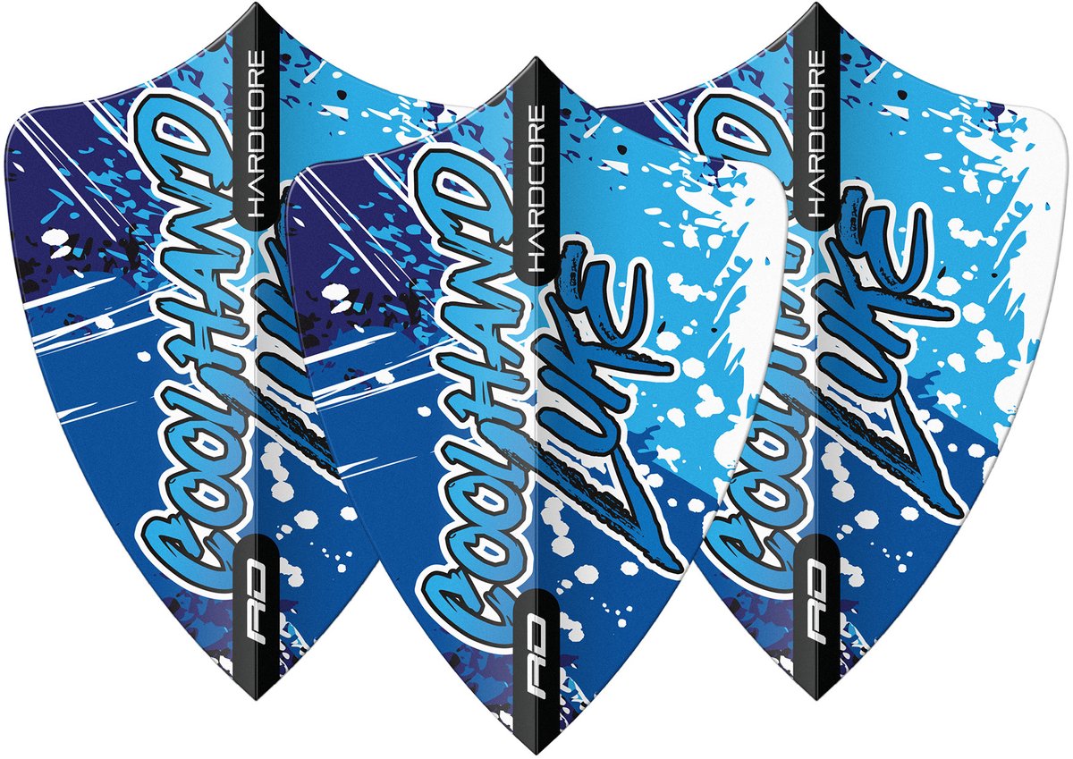 Red Dragon Luke Humphries World Champion Blue & White Freestyle - Dart Flights