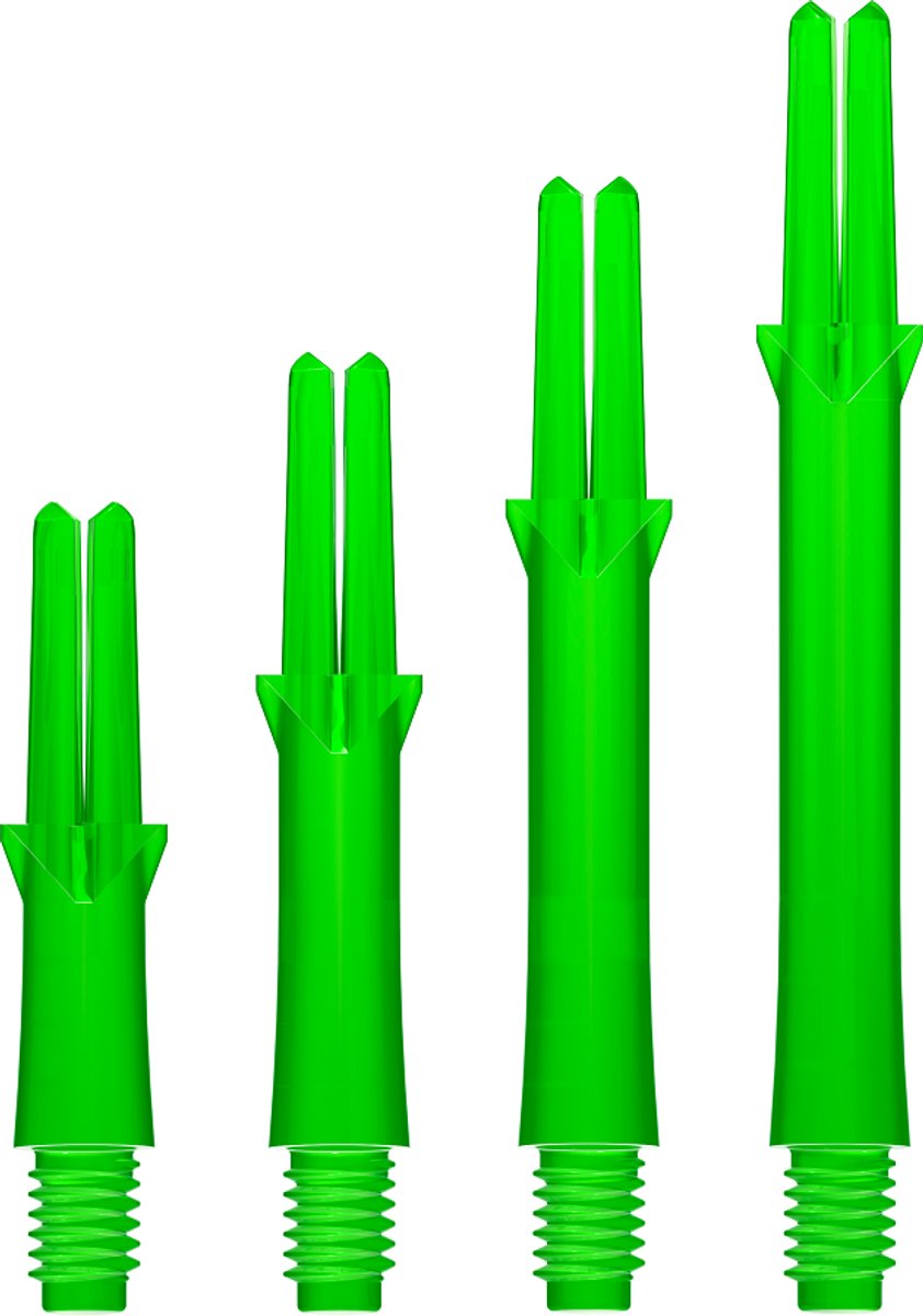L-Style L-Shaft Locked Straight Green - Dart Shafts Extra Short 130