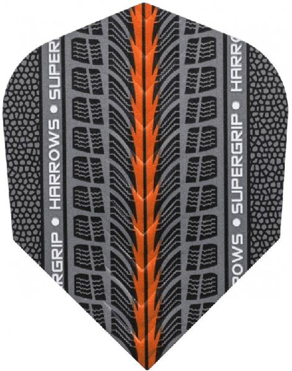 Harrows Supergrip Orange - Dart Flights