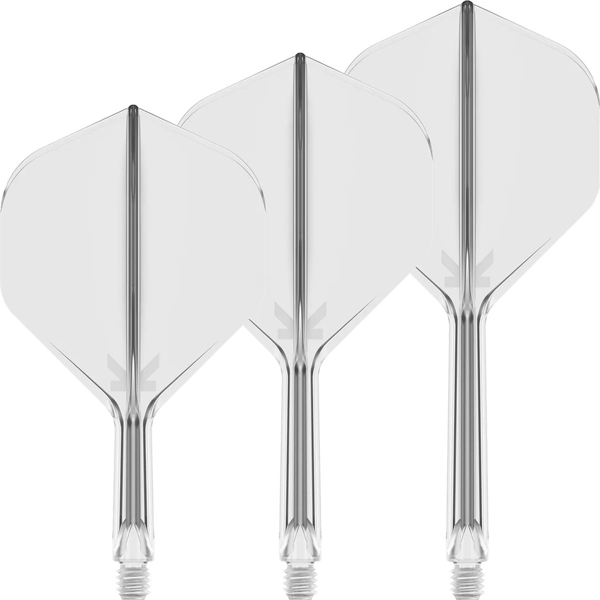 Target K-Flex Clear NO2 - Dart Flights - Short