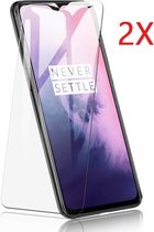 Ntech 2 Pack Oneplus 7 Screenprotector Tempered Glass